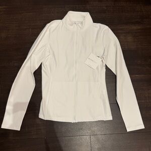 Beyond Yoga Zip Up - White - Small NWT